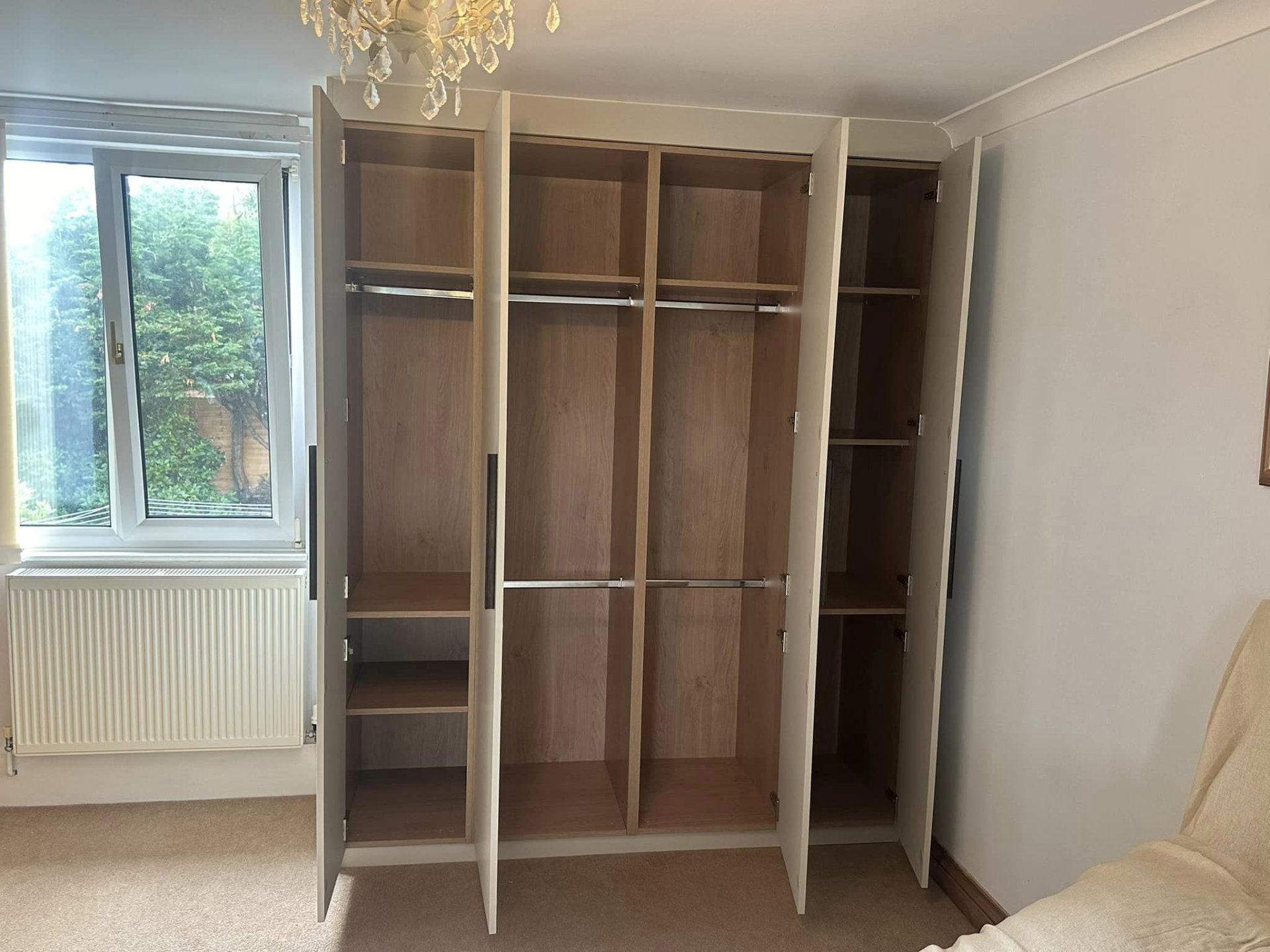 wardrobes assembled