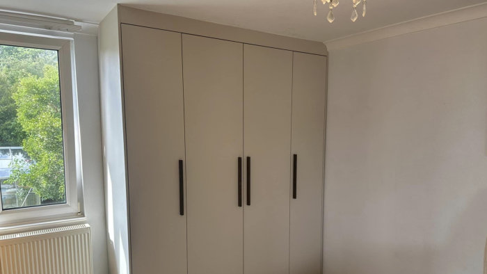 Wardrobes assembled